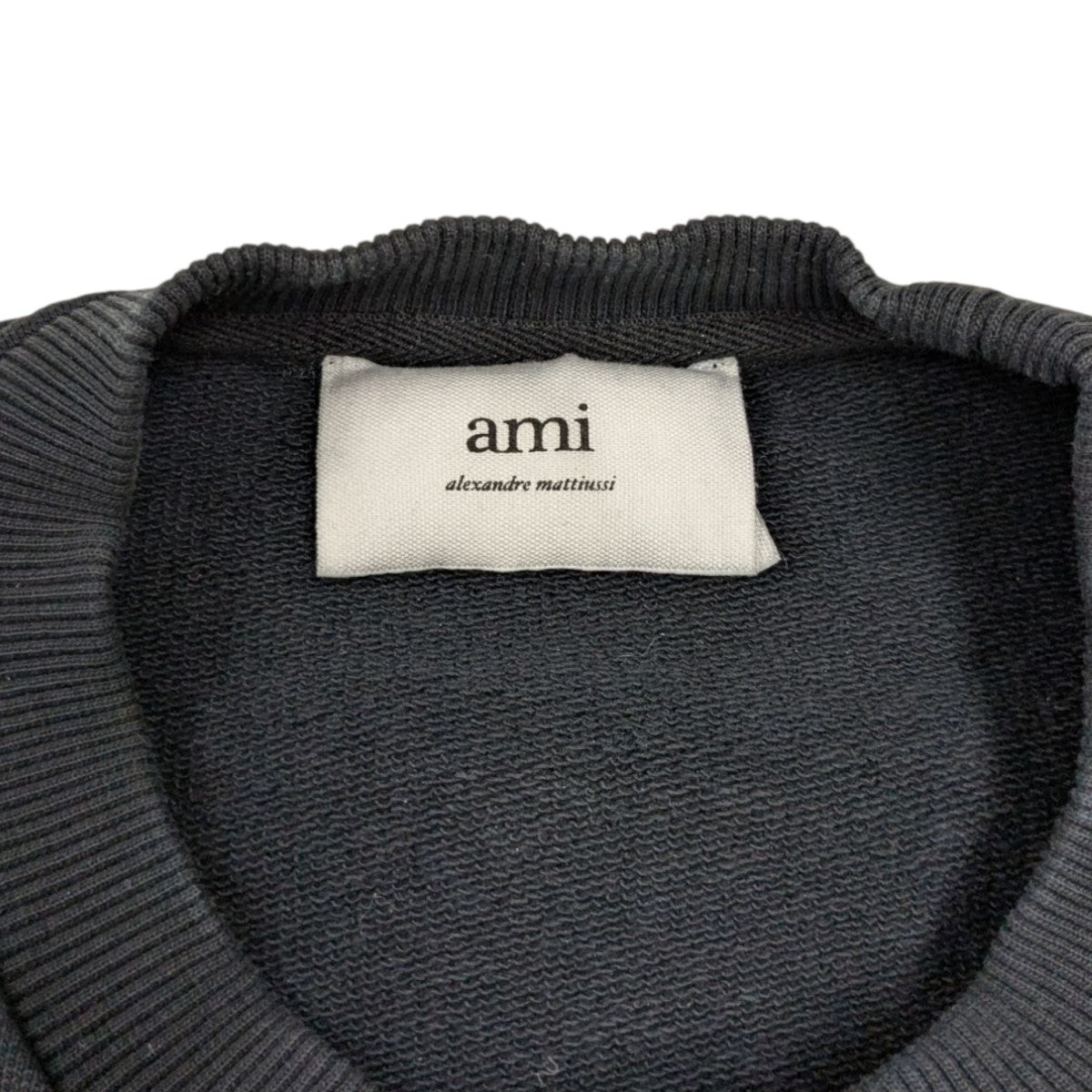 AMI Alexandre Mattiussi 胸ロゴスウェットBFUSW001.730 古着・中古-6枚目のアイテム画像