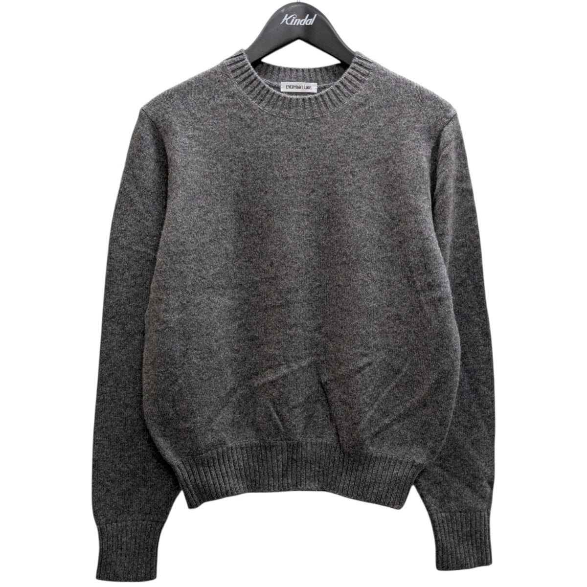 23AW✨エブリデイアイライク　Aries　タートルネックニット　ウール　黒 23AW✨エブリデイアイライク Aries タートルネックニット ウール