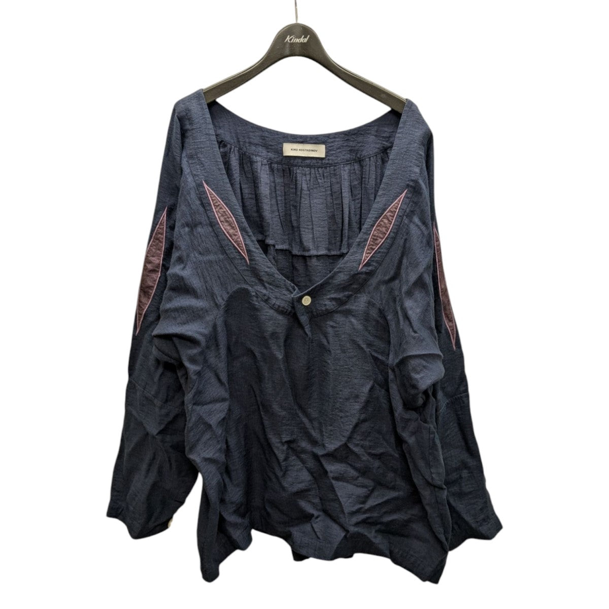 Kiko Kostadinov 21SSARCADIA EMBROIDERED SHIRT レーヨントップス 古着・中古-1枚目のアイテム画像