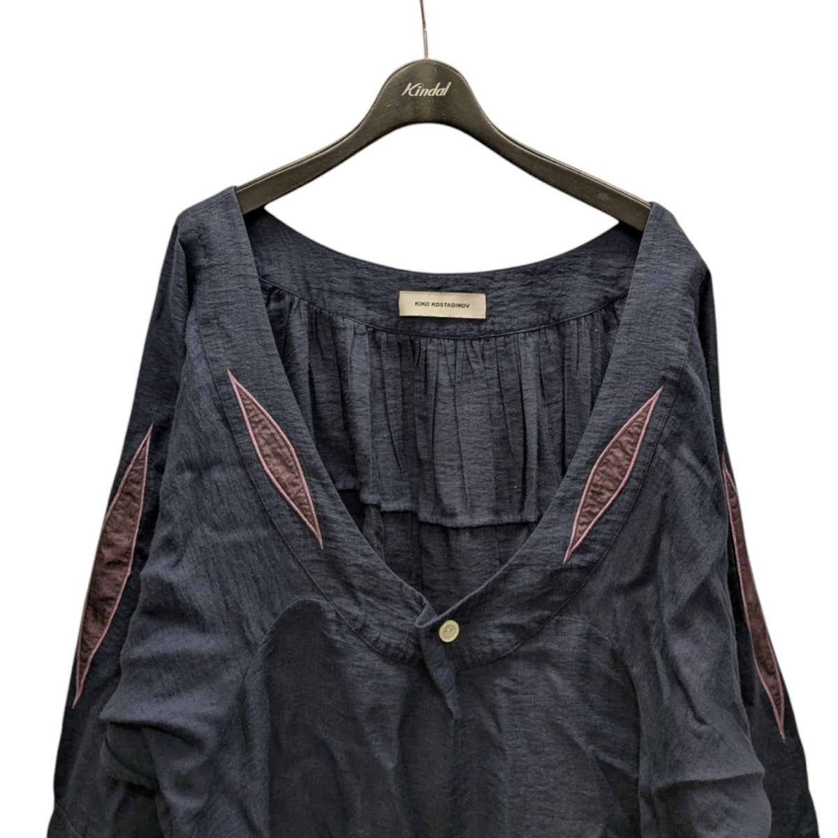 Kiko Kostadinov 21SSARCADIA EMBROIDERED SHIRT レーヨントップス 古着・中古-2枚目のアイテム画像