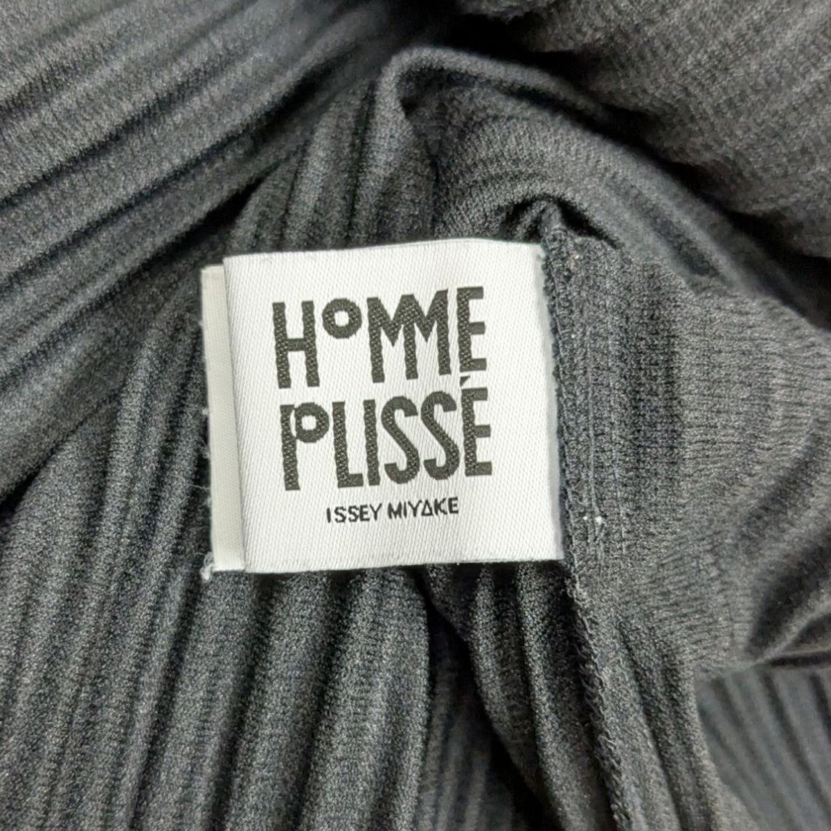 HOMME PLISSE ISSEY MIYAKE プリーツポロシャツ 古着・中古-6枚目のアイテム画像