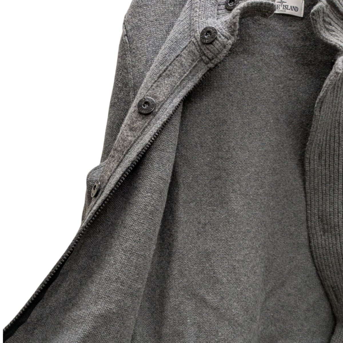 STONE ISLAND ニットジャケット 古着・中古-6枚目のアイテム画像