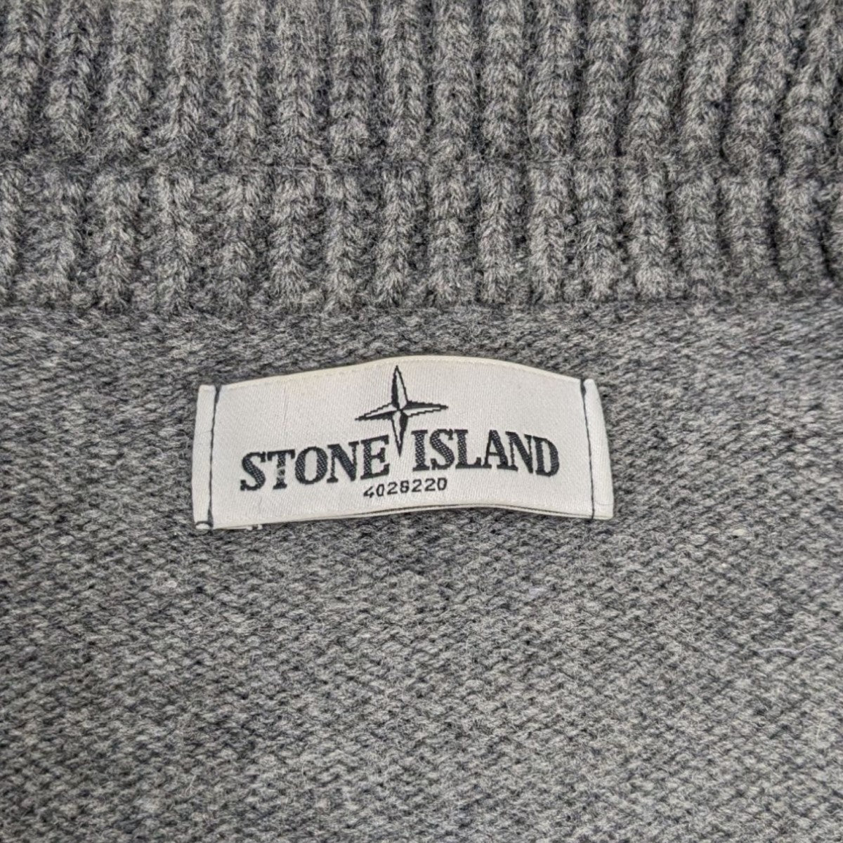 STONE ISLAND ニットジャケット 古着・中古-7枚目のアイテム画像
