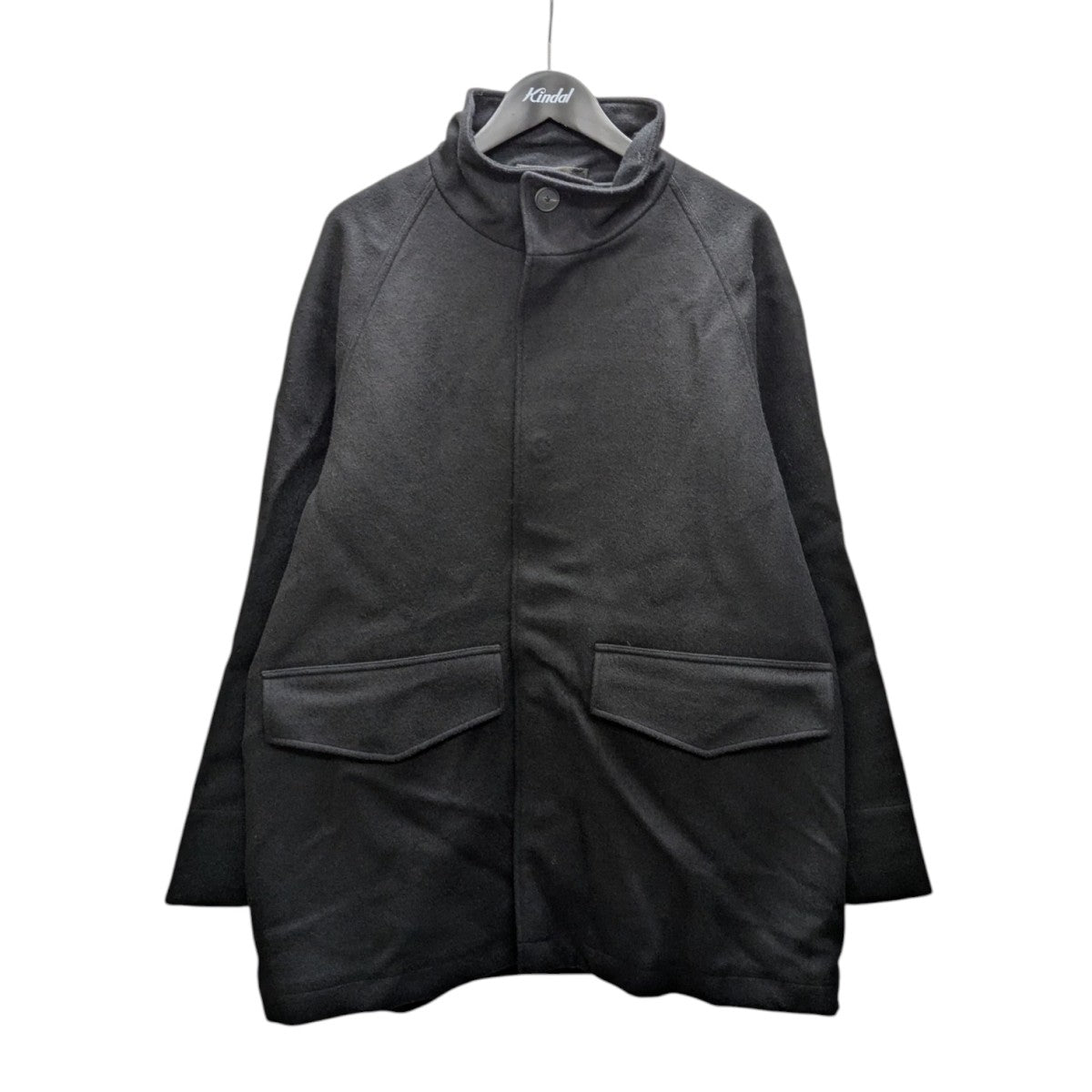 エイトン メルトンコート ATON(エイトン) Spanish Double Melton Stand Field Coatメルトン