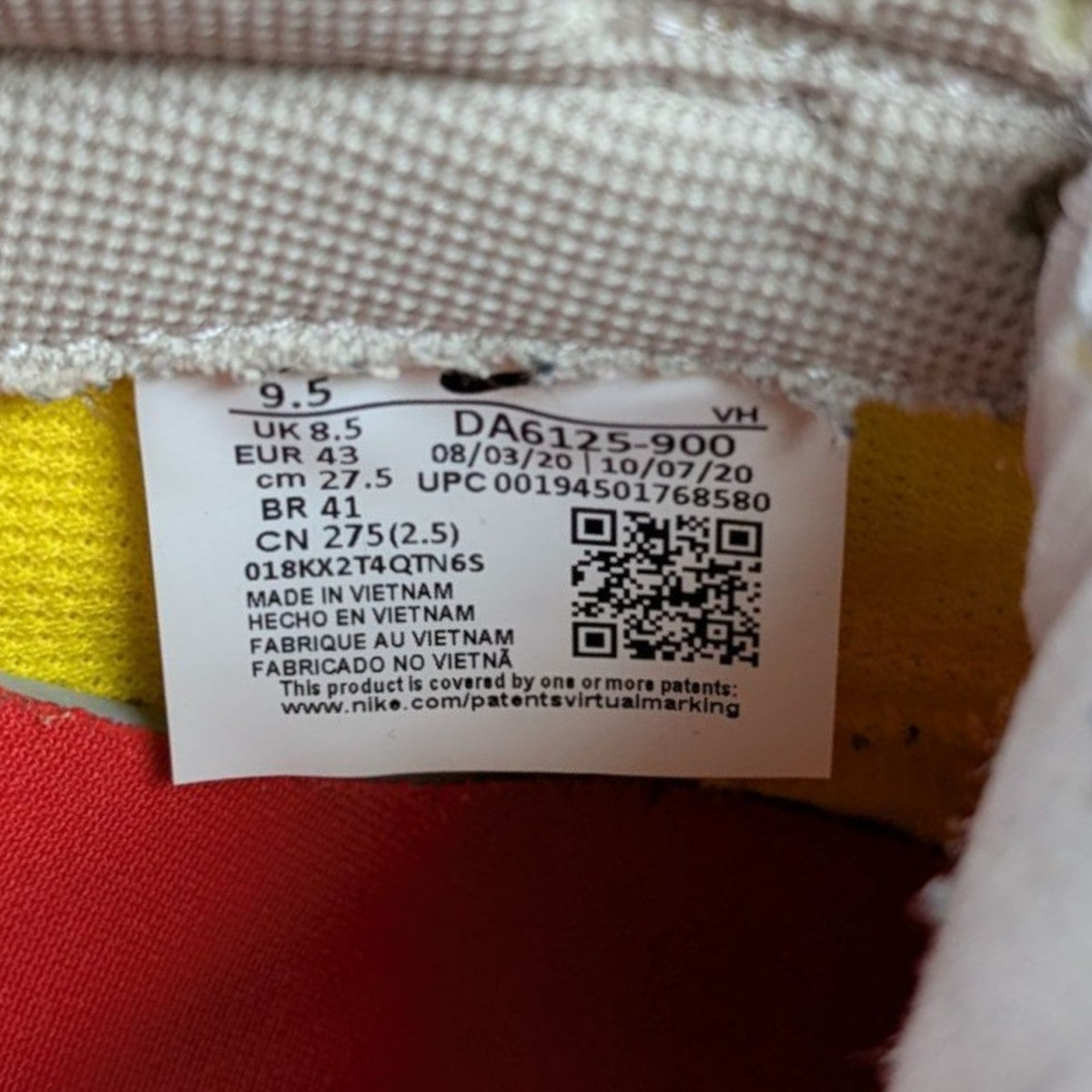 DUNK LOW SP CITY MARKETスニーカーDA6125-900