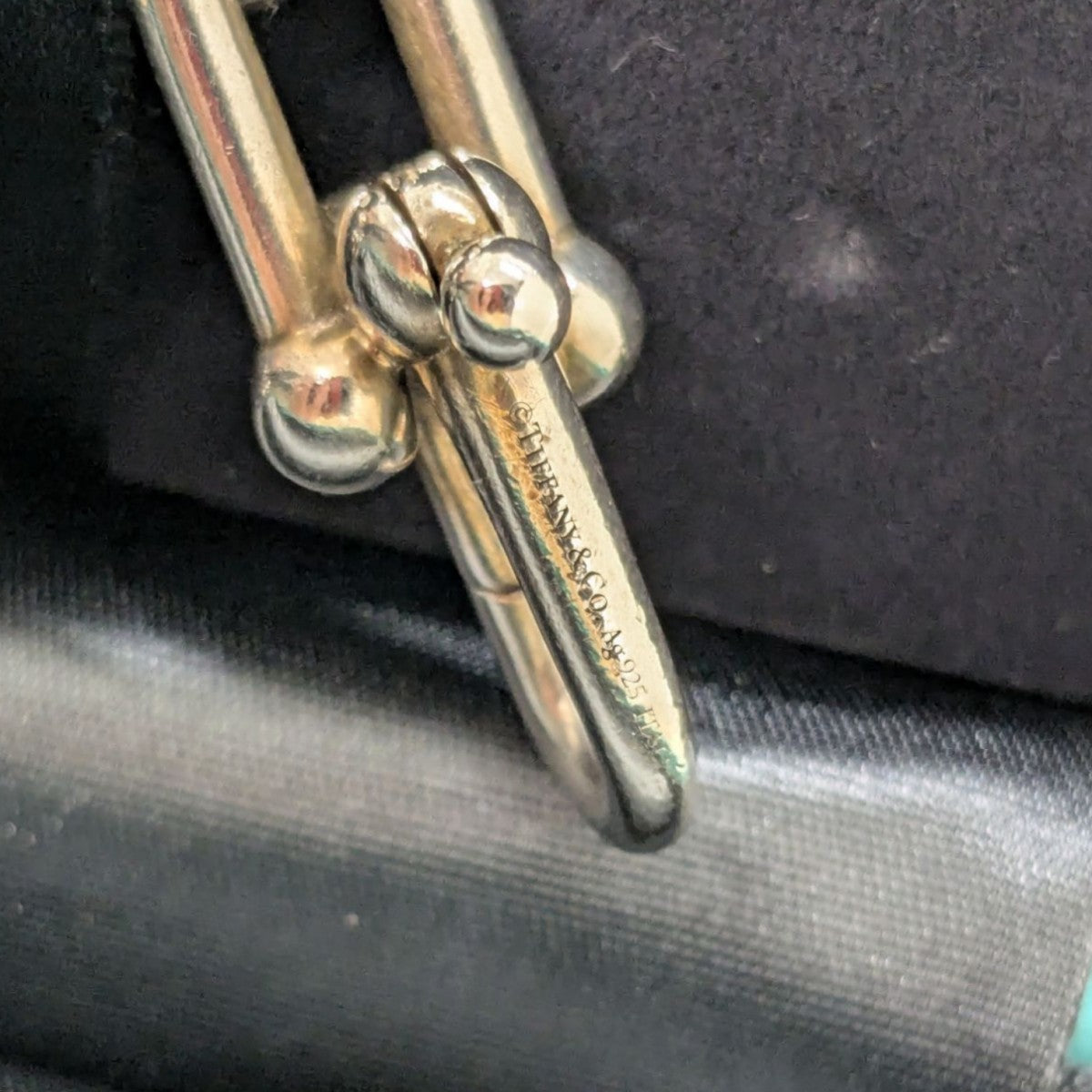 Tiffany & Co. ハードウェア ラージ リンク ブレスレット 古着・中古-8枚目のアイテム画像