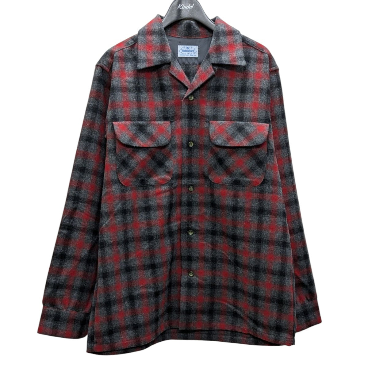 WOOL CHECK SHIRT ウールチェックシャツ