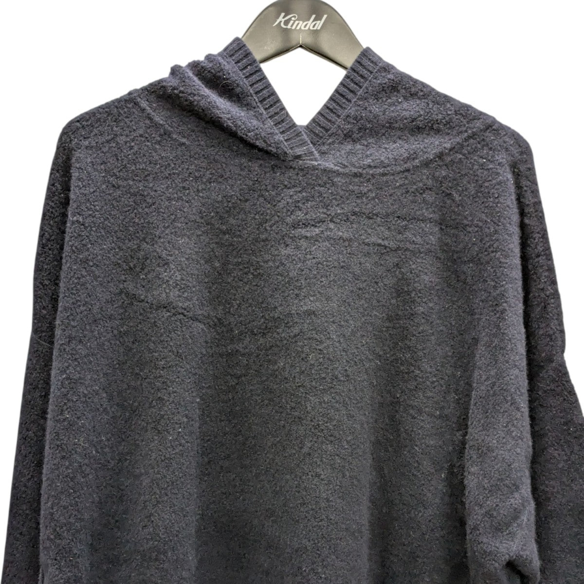 ADR L’Appartement Wool pile Reversible Knit Hoodie ウールパイルリバーシブルニットフーディ 古着・中古-2枚目のアイテム画像