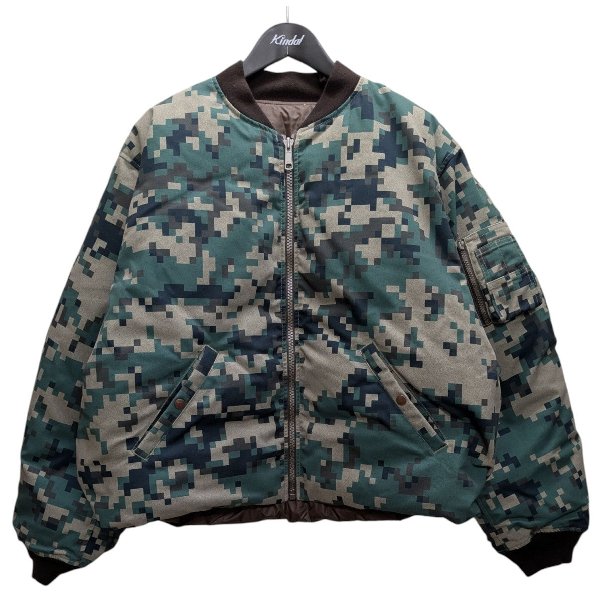 BEAMS 24AW リバーシブルダウンジャケット 古着・中古-1枚目のアイテム画像