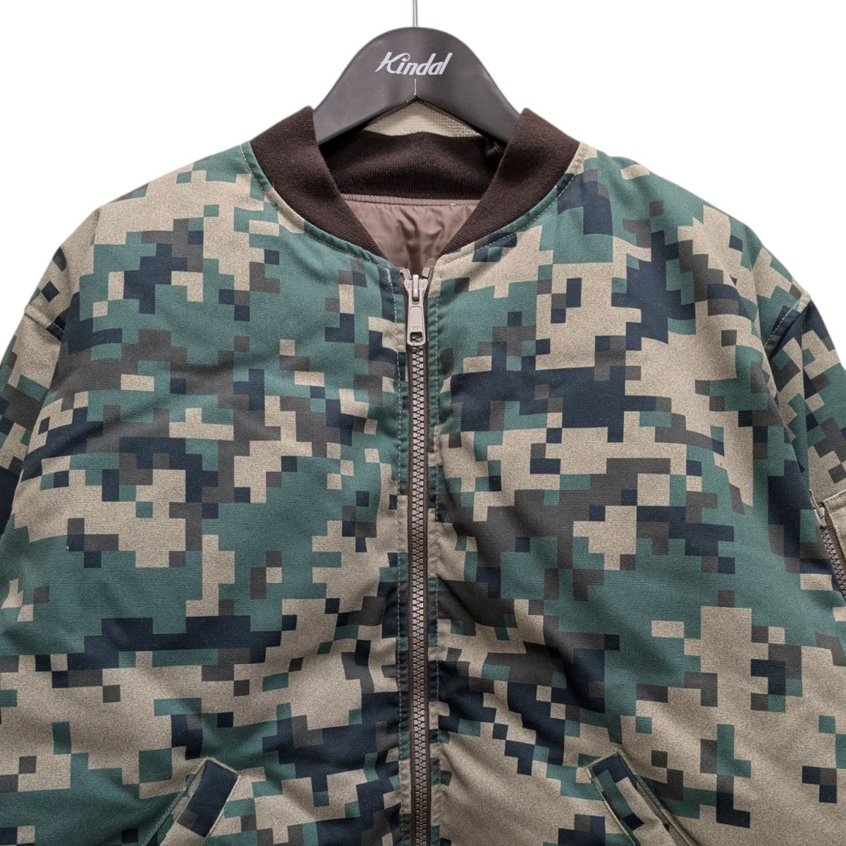 BEAMS 24AW リバーシブルダウンジャケット 古着・中古-2枚目のアイテム画像