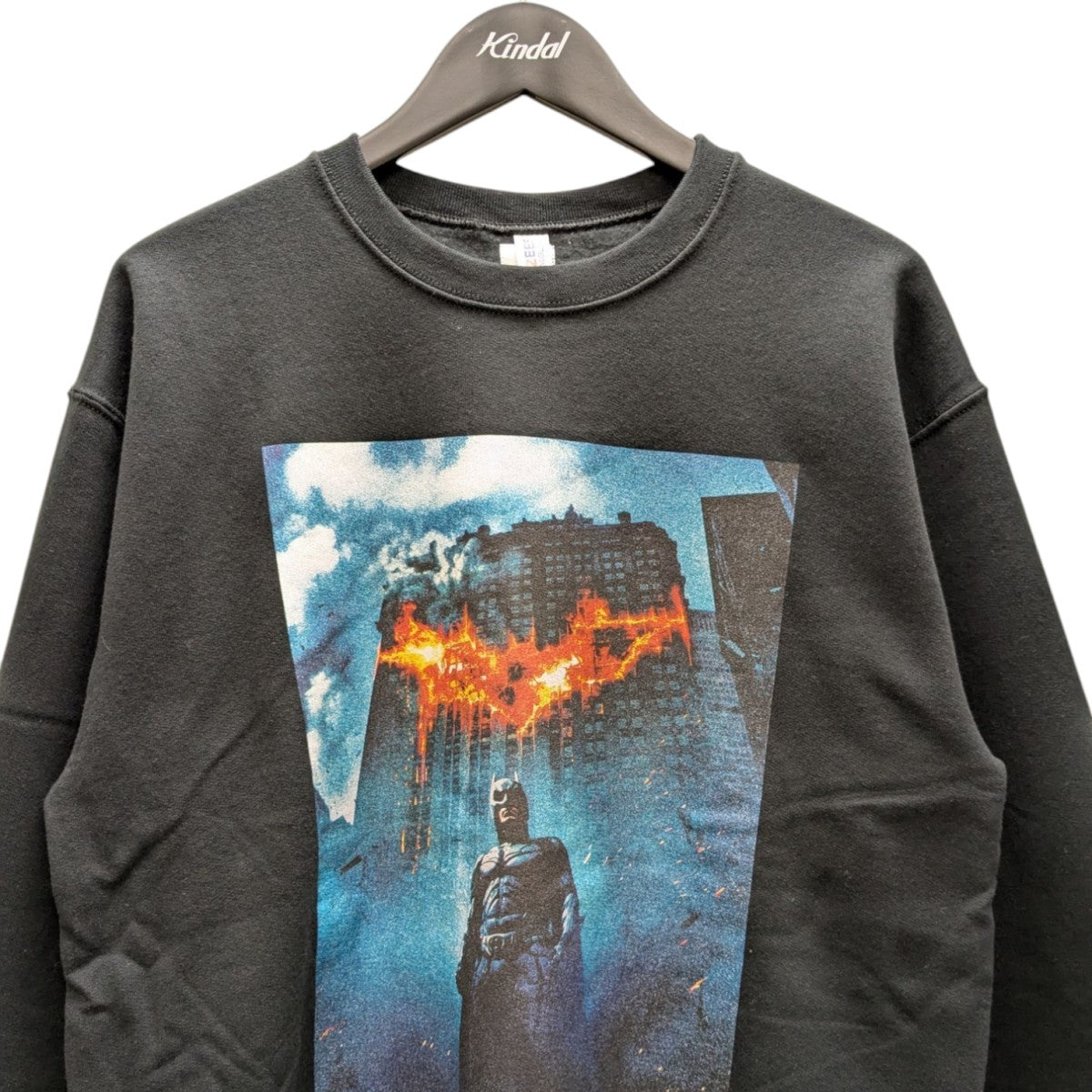 WACKO MARIA 25SS THE DARK KNIGHT TRILOGY CREW NECK SWEAT SHIRT(TYPE-2) ダークナイトスウェット 古着・中古-2枚目のアイテム画像