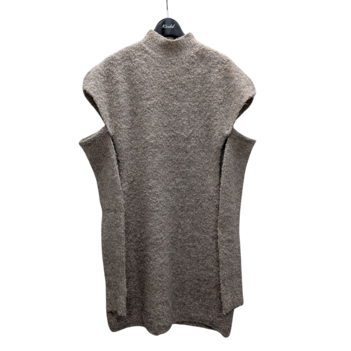 polaura ワンピース オフショルダーサテンスイッチロング