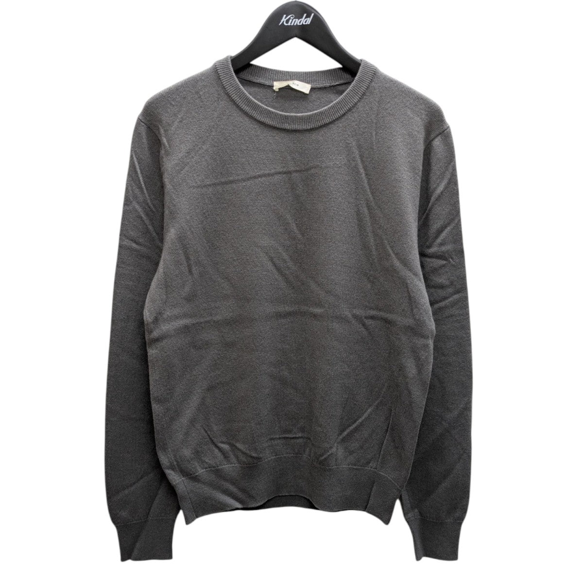 THE ROW(ザロウ) カシミヤクルーネックニット 51-F377 グレー サイズ S