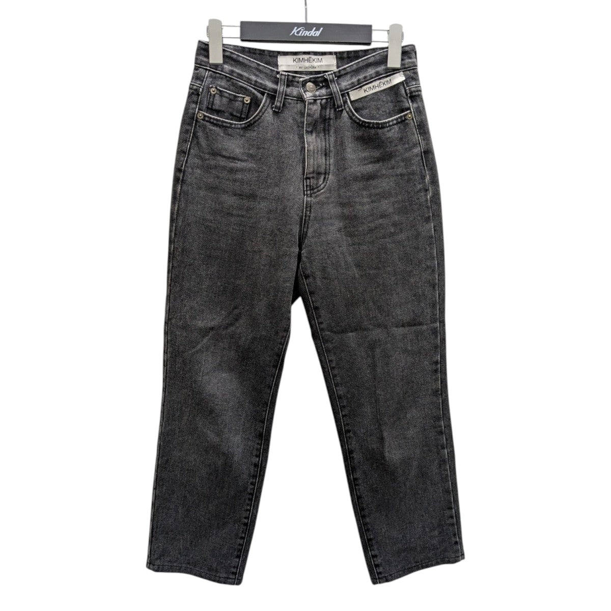 KIMHEKIM デニムパンツ KIMHEKIM(キムヘキム) デニムパンツ ブラック サイズ S｜【公式
