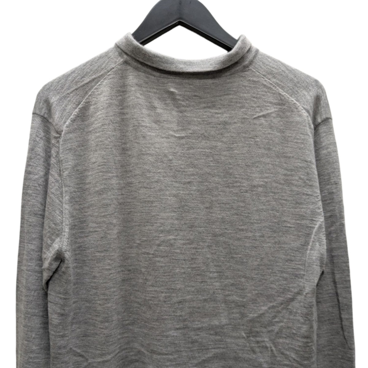 MADISON BLUE WRIKLED RELAXED FIT POLO KNIT リラックスフィットニット/カシミヤニット 古着・中古-4枚目のアイテム画像