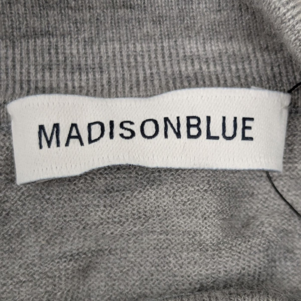 MADISON BLUE WRIKLED RELAXED FIT POLO KNIT リラックスフィットニット/カシミヤニット 古着・中古-6枚目のアイテム画像