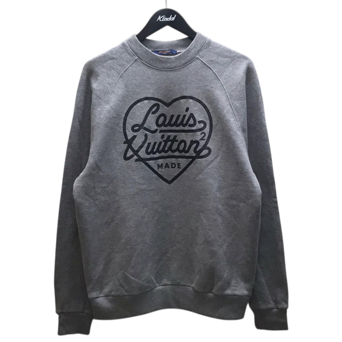 LOUIS VUITTON×NIGO プリントスウェット RM221M UYR HMY02W グレー