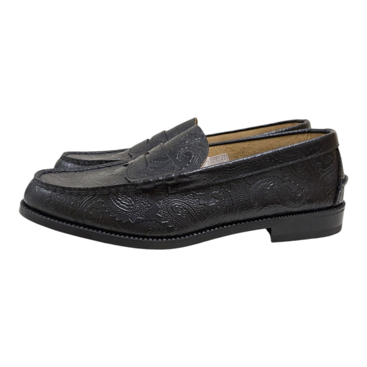 THE KENFORD EMBOSSED LOAFERS PAISLEYローファーK004 古着・中古-3枚目のアイテム画像