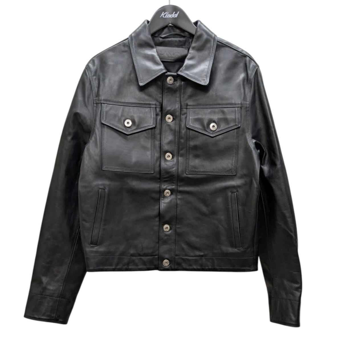 LANVIN COLLECTION(ランバンコレクション) Essential Leather Jacket 