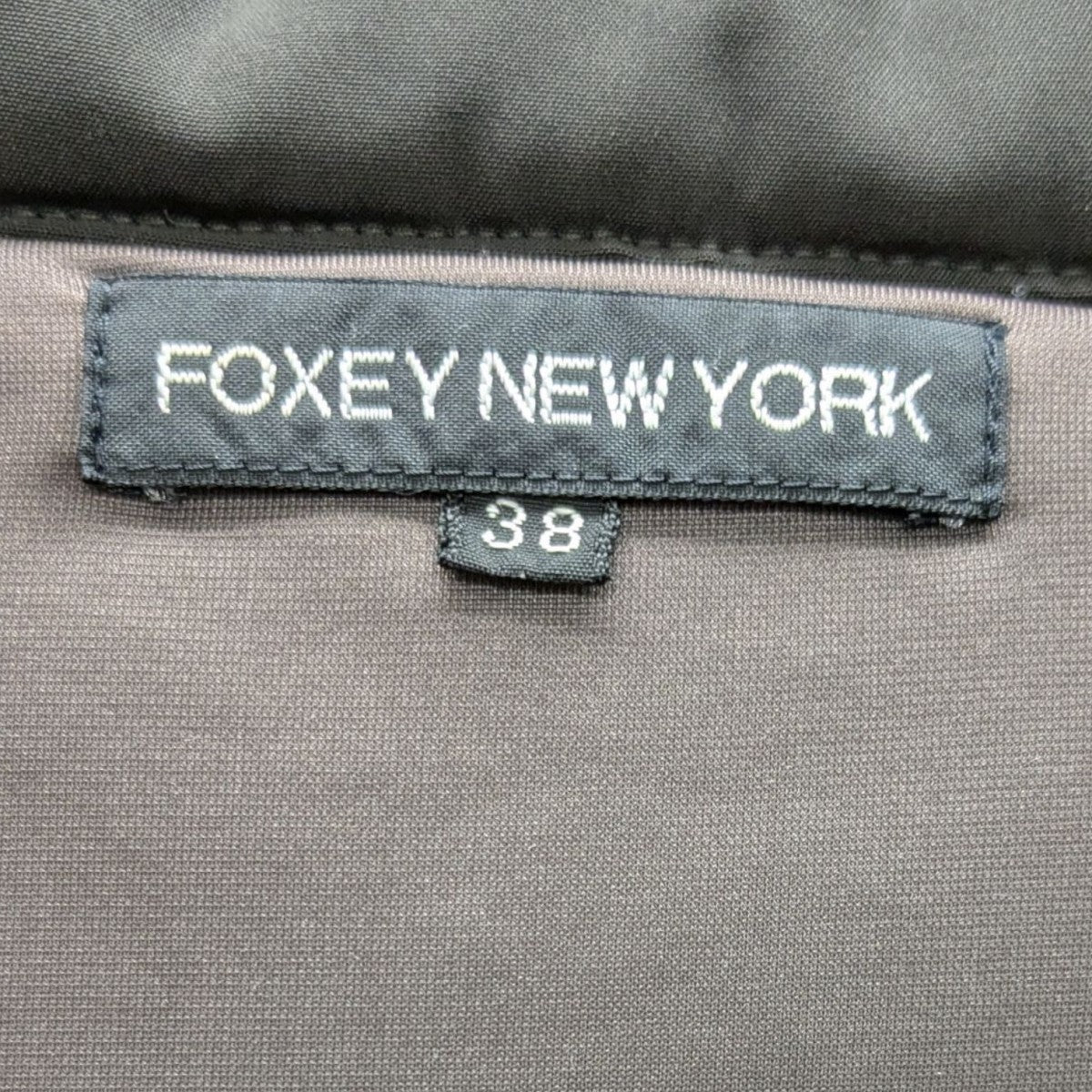 FOXEY NEWYORK 中綿ショートジャケット 古着・中古-7枚目のアイテム画像
