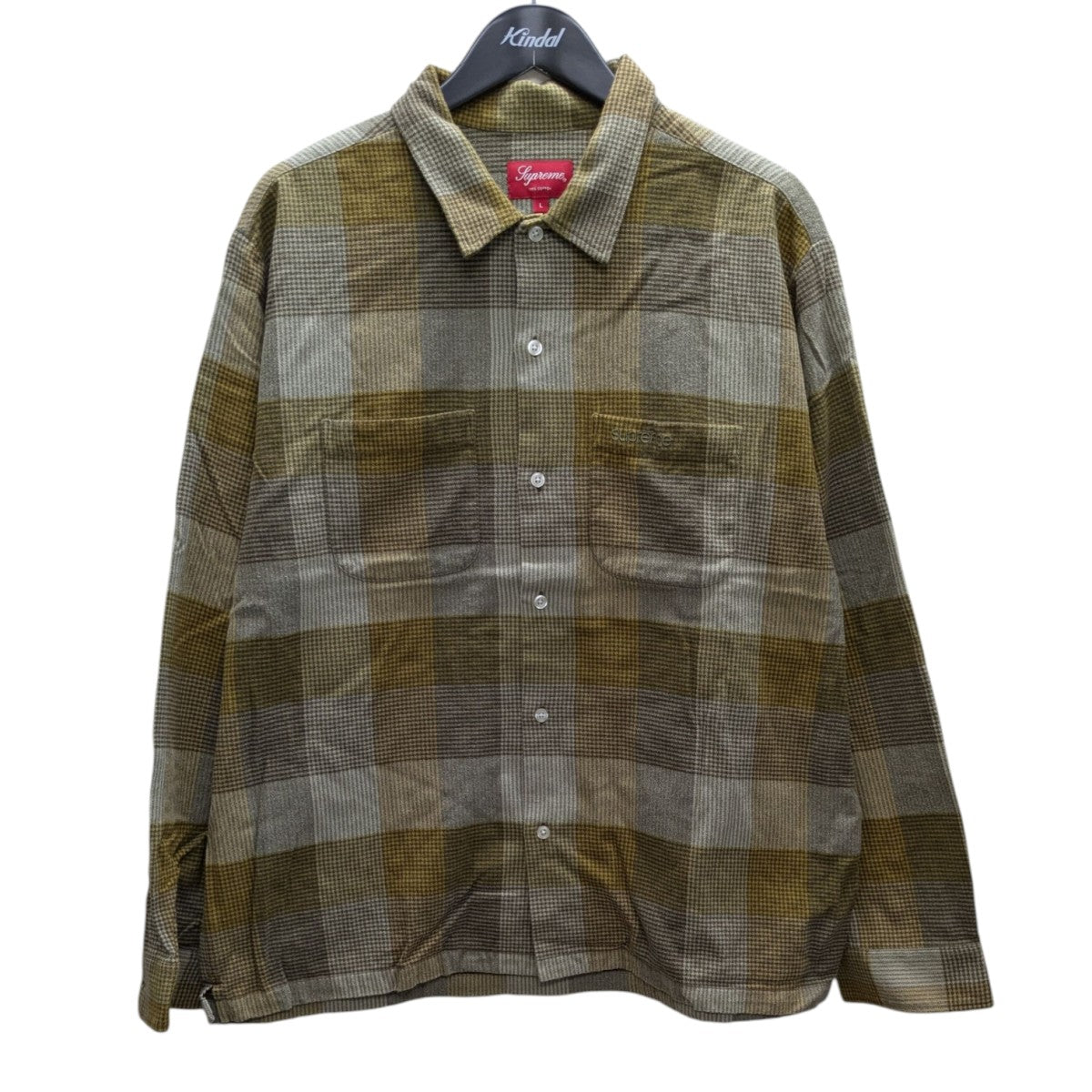 Supreme チェック柄 ネルシャツ シュプリーム Mサイズ【新品未使用】 Supreme シュプリーム チェックシャツ ネルシャツ SIZE XL
