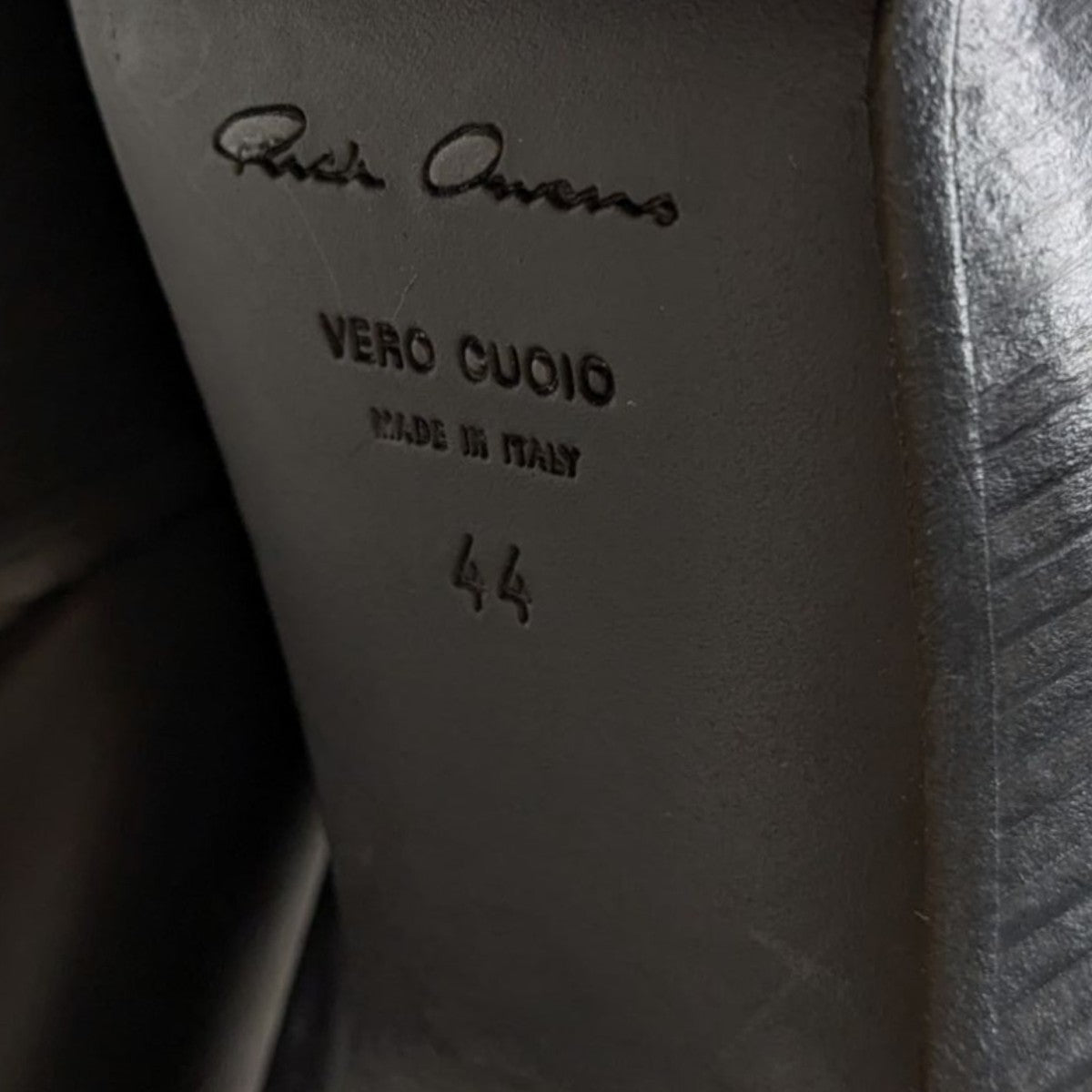 RICK OWENS KISS BOOTSキスブーツ 古着・中古-9枚目のアイテム画像