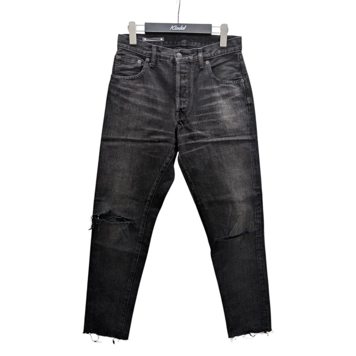 MINEDENIM(マインデニム) N．Tapered 5pockeダメージ加工デニムパンツ