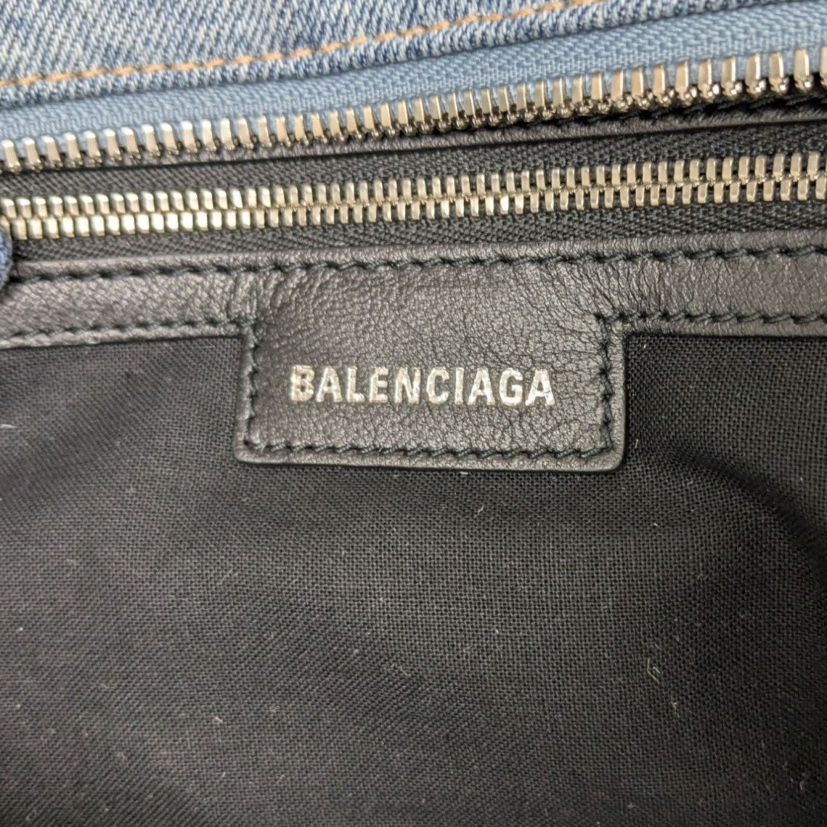 BALENCIAGA NEO CAGOLE SITY MEDIUM デニムネオルカゴールシティショルダーバッグ 古着・中古-9枚目のアイテム画像