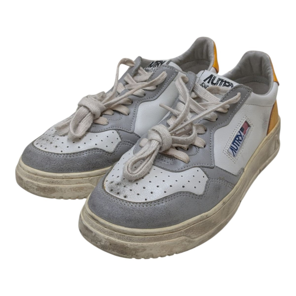 AUTRY(オートリー) SUPER VINTAGE LOW CUTヴィンテージ加工ローカット