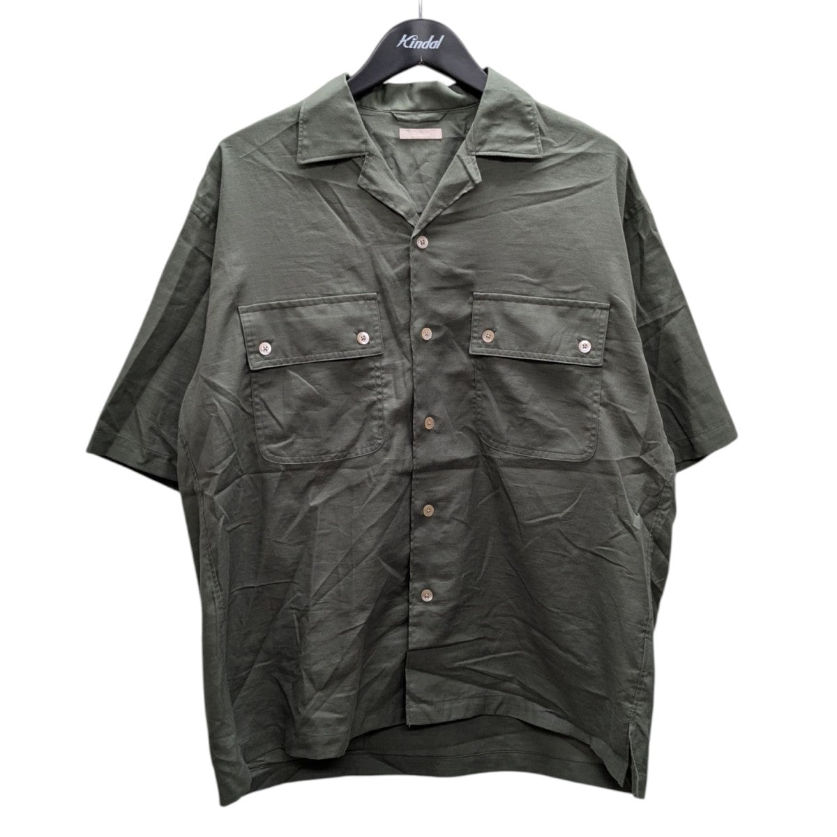 ULTERIOR アルテリア　シャツ ULSH56-KA195-B]ULTERIOR(アルテリア)POWDERY SOFT TWILL O/C