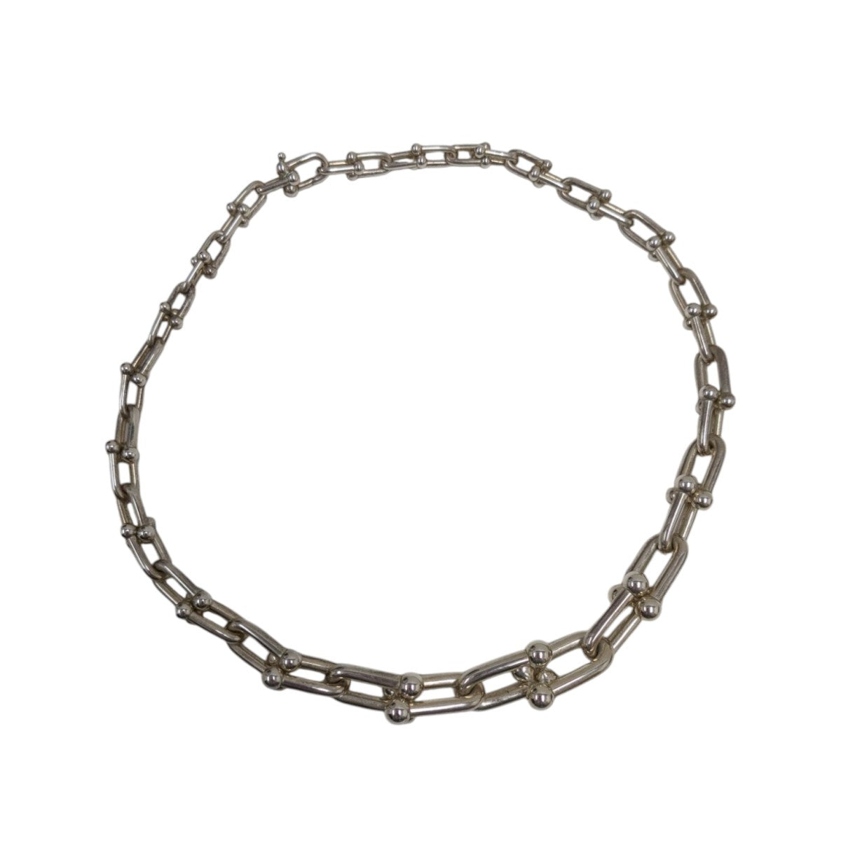 Tiffany & Co. ハードウェア グラジュエイテッド リンク ネックレス 古着・中古-2枚目のアイテム画像