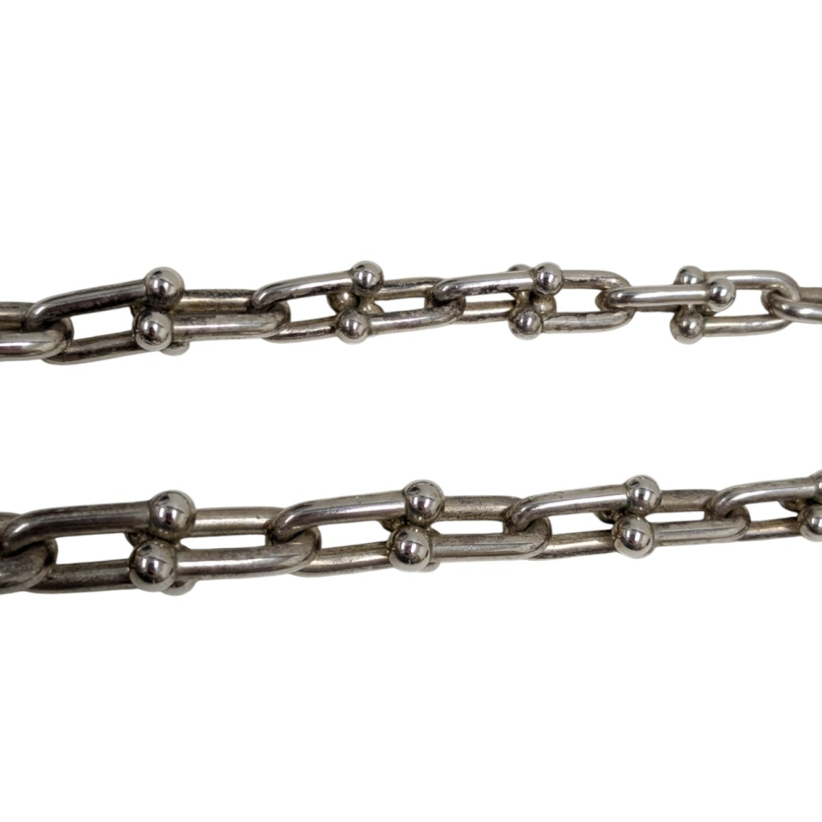 Tiffany & Co. ハードウェア グラジュエイテッド リンク ネックレス 古着・中古-4枚目のアイテム画像