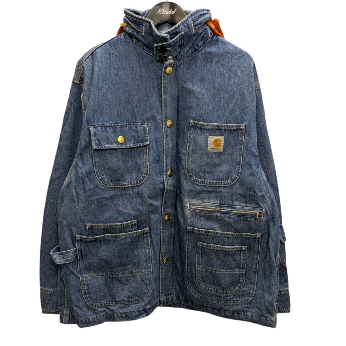 カーハート　WPI ミシガン　デニムチョアコート　Sサイズ carhartt - カーハート CARHARTT チョアコート ミシガンチョア