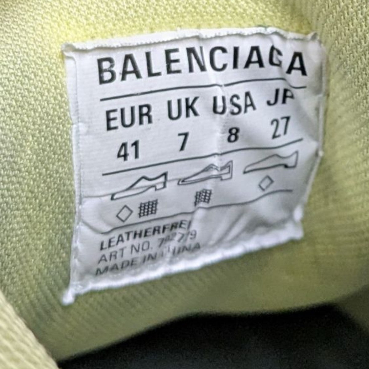 BALENCIAGA 10XLスニーカー792779 古着・中古-8枚目のアイテム画像