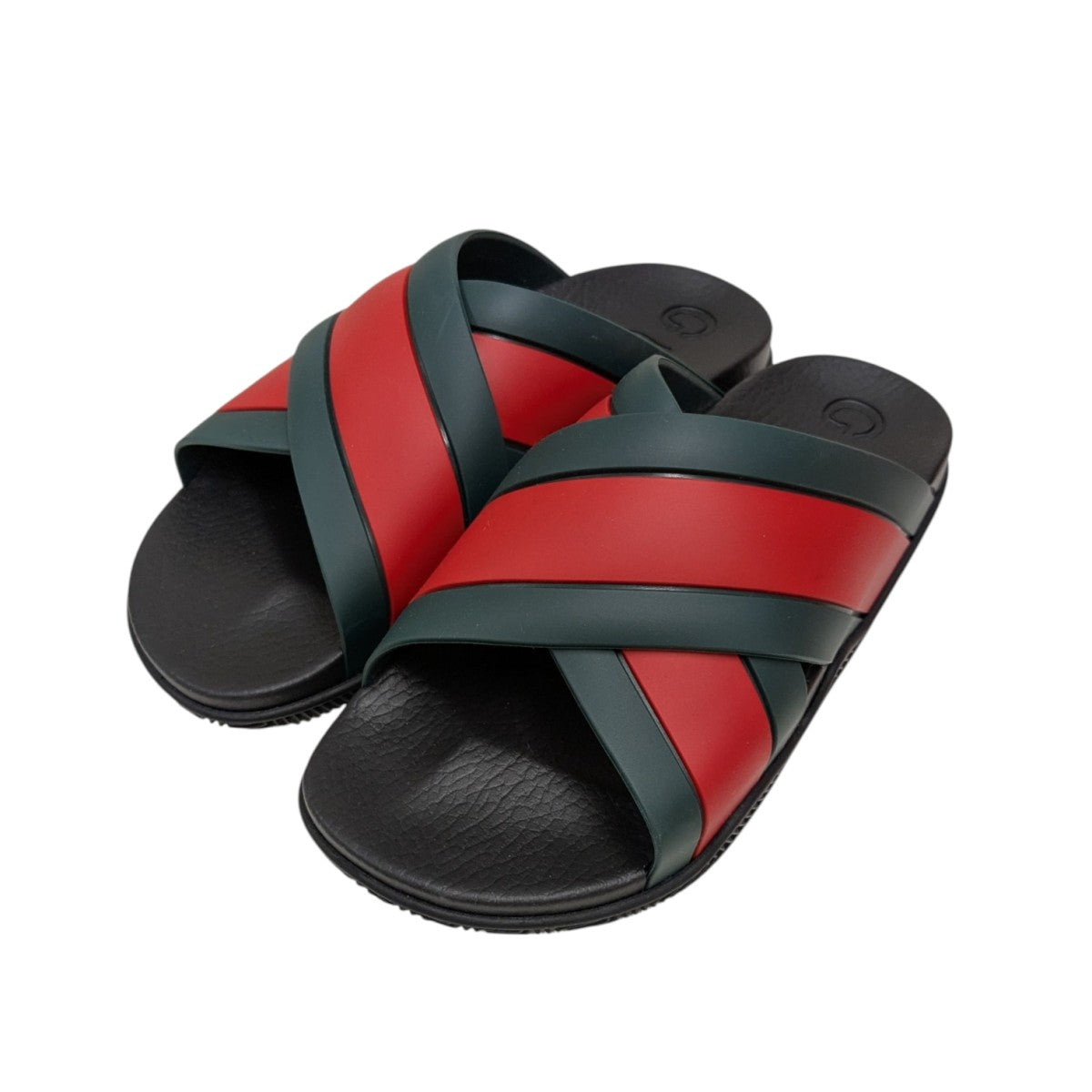 GUCCIシェリーライン ラバーサンダル GUCCI(グッチ) シェリーライン ラバーサンダル 630326 ブラック