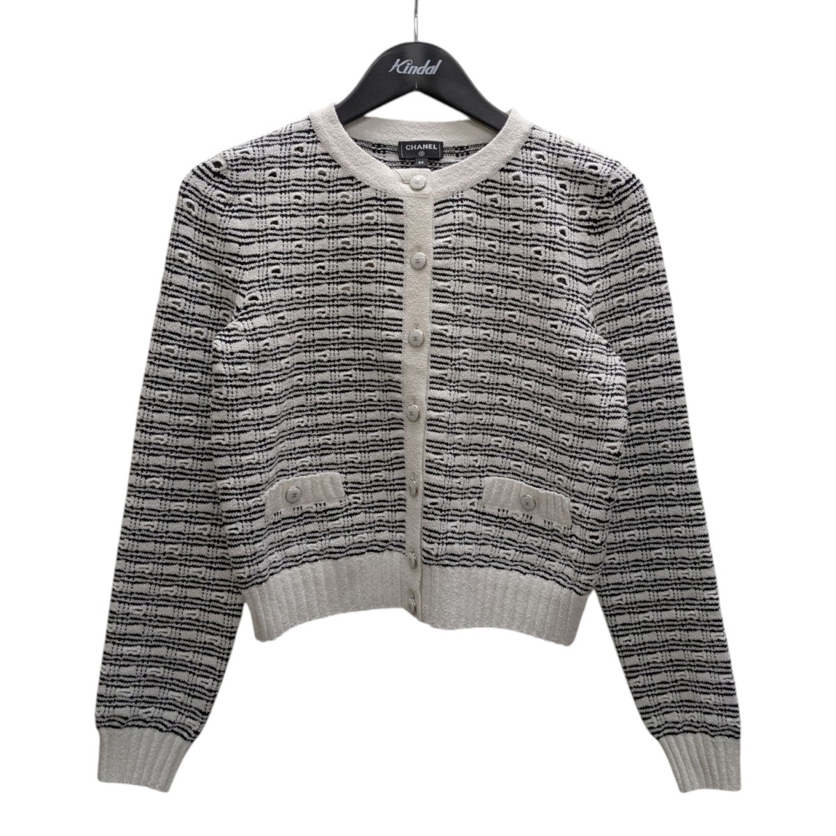 シャネル CHANEL 2019SS カーディガン 大人可愛いデザイン♡】CHANEL カシミヤ カーディガン (CHANEL