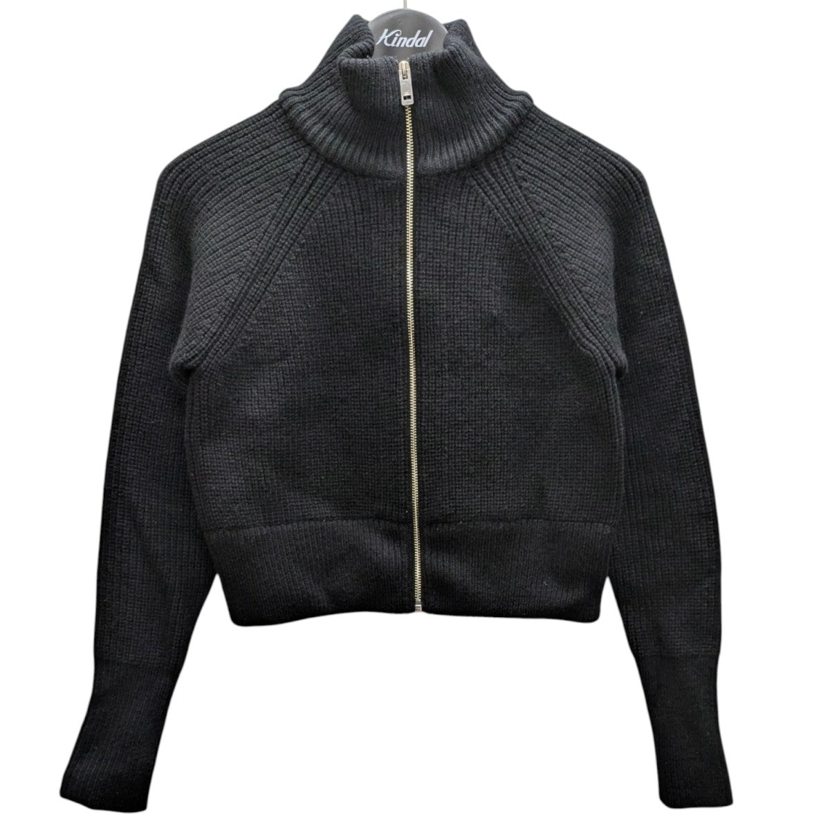 RERACS BULKY DS KNIT ドライバーズニット ブラック THE RERACS BULKY CASHMERE/SILK DRIVERS KNIT BLACK│Ambiance