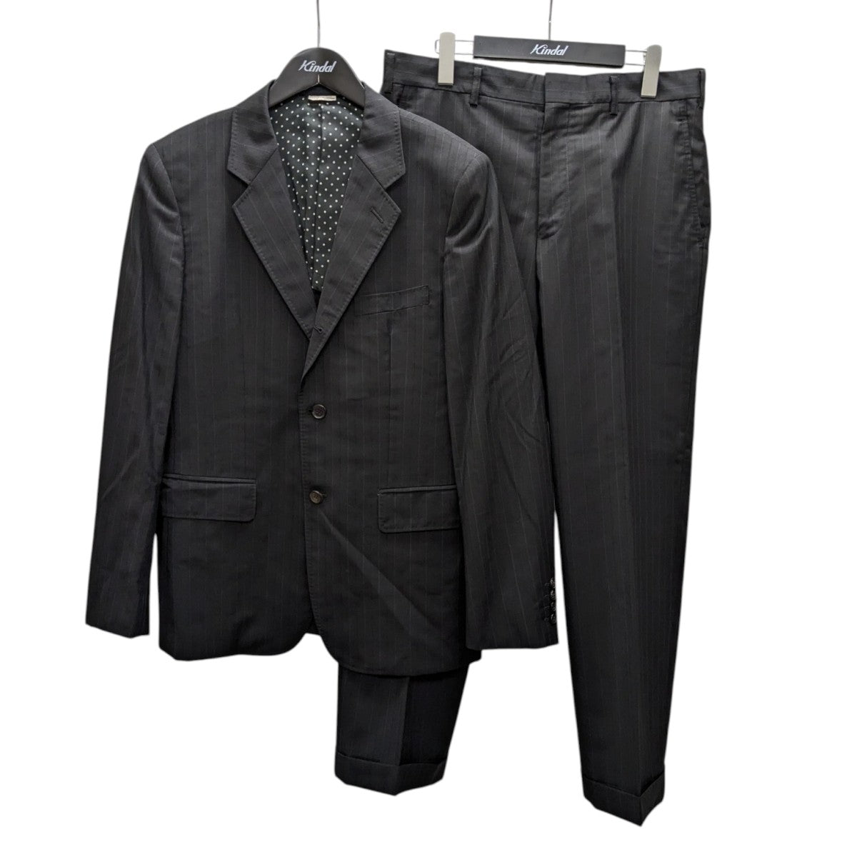 ■ COMME des GARCONS HOMMEセットアップ ストライプ COMME des GARCONS HOMME DEUX(コムデギャルソンオムドゥ
