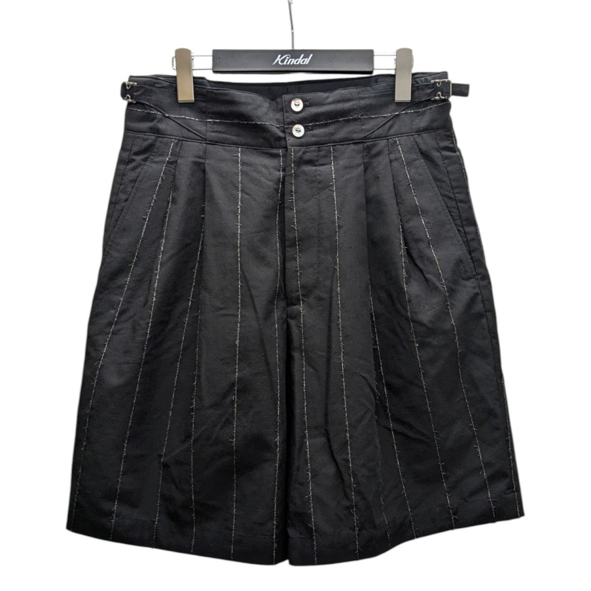 IRENISA(イレニサ) TWO TUCKS WIDE SHORTSショートパンツIH-25SS