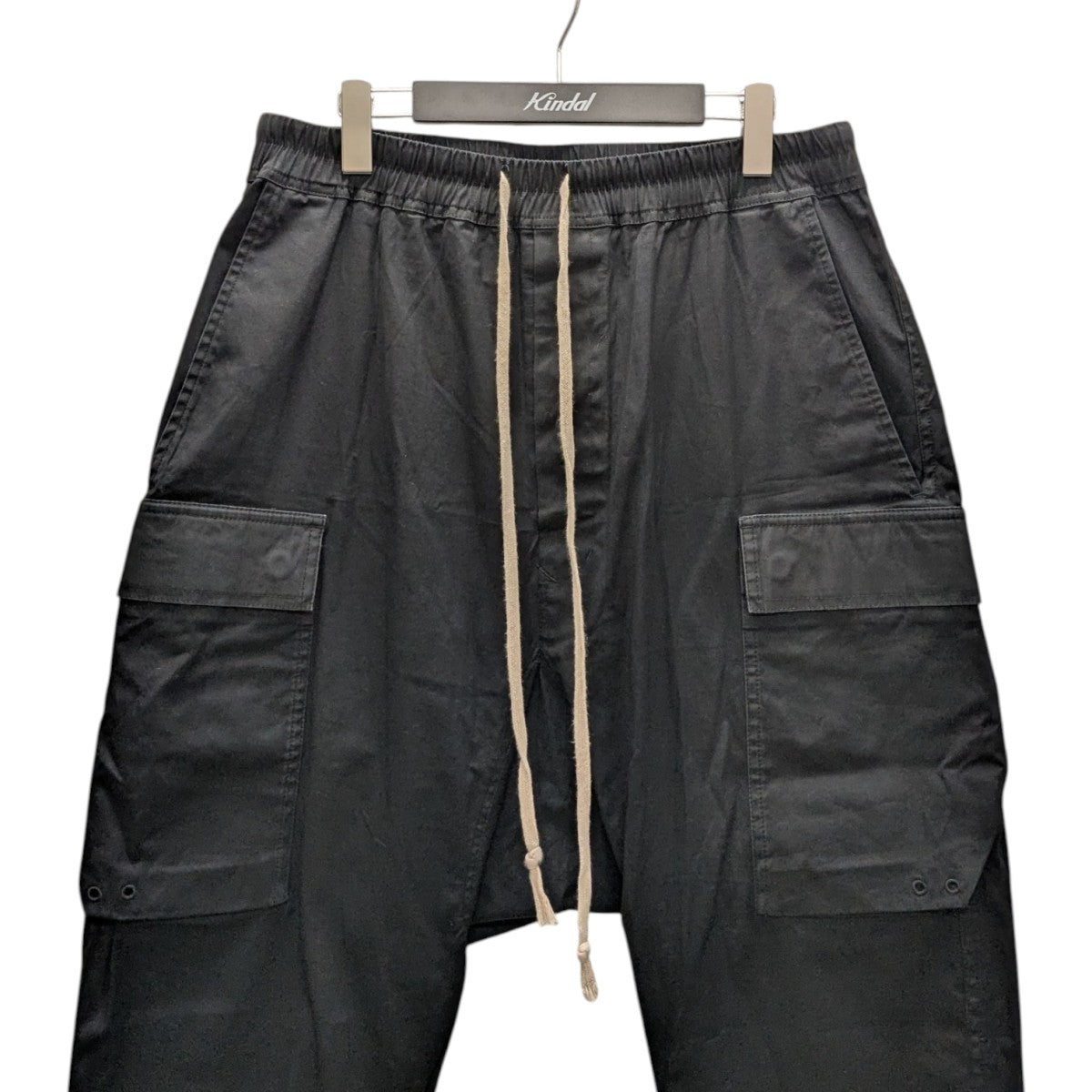 RICK OWENS クロップドサルエルカーゴパンツ 古着・中古-2枚目のアイテム画像