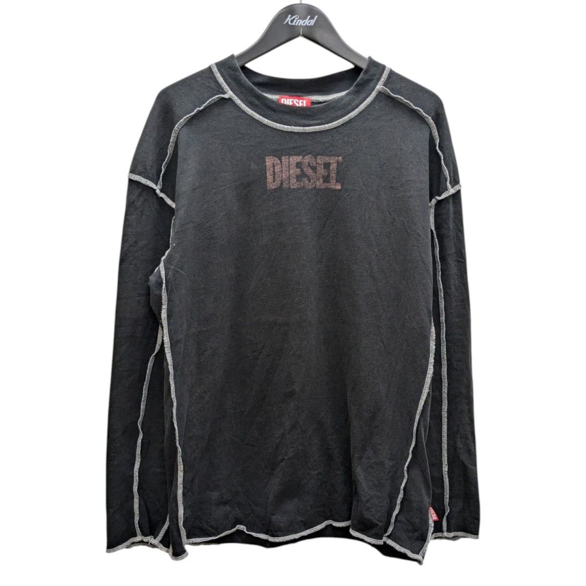 DIESEL ディーゼル t-craor-ls 長袖 Tシャツ ロンT 関税送料無料 DIESEL ディーゼル t-craor-ls 長袖 Tシャツ ロンT 関税送料無料