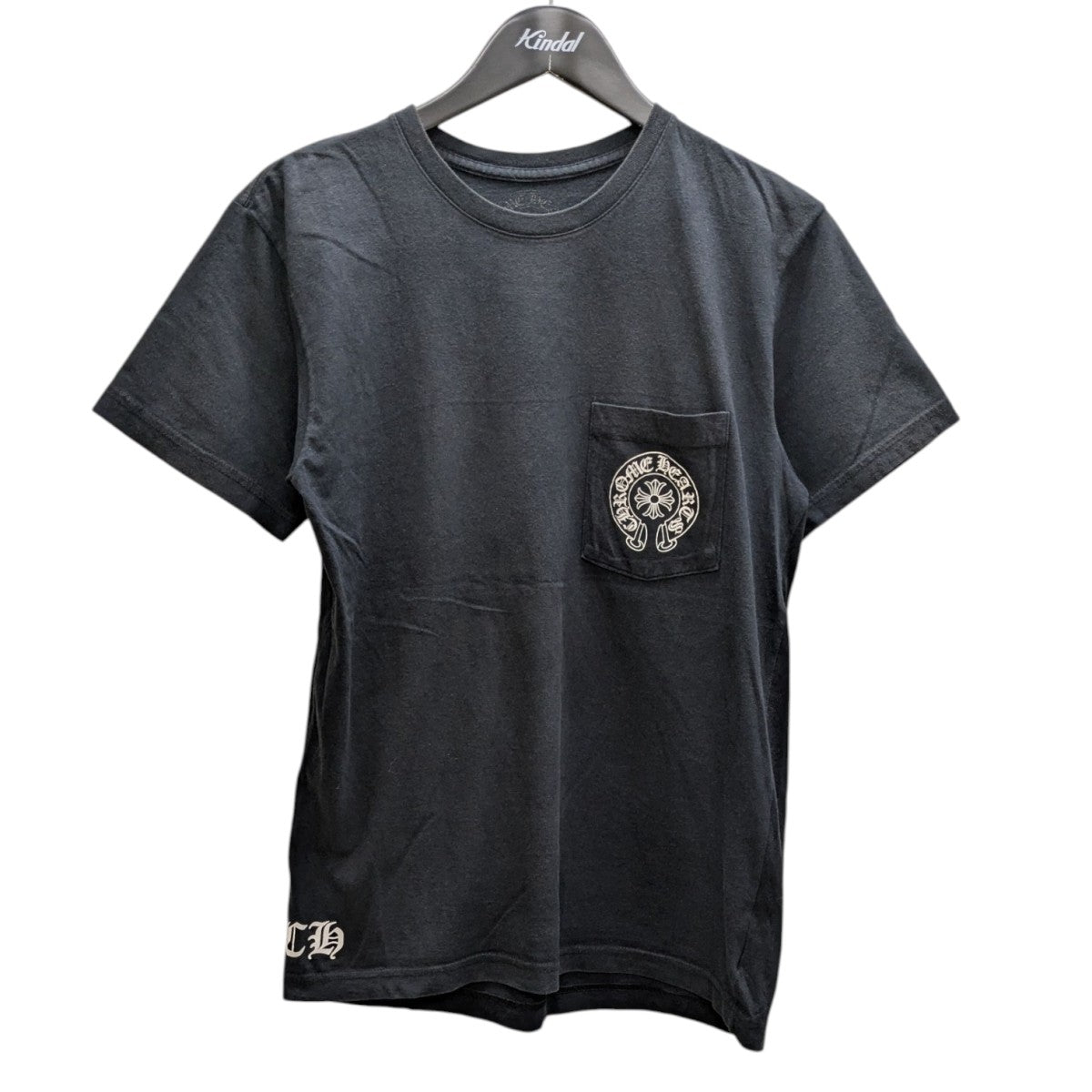 正規品　クロムハーツ　バックプリント　3クロスホースシューロゴ　Tシャツ　XL 正規品 クロムハーツ バックプリント 3クロスホースシューロゴ T