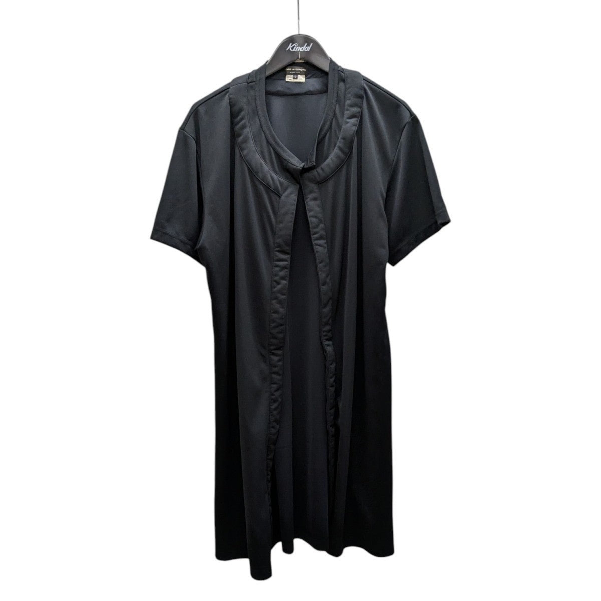 【コムデギャルソンオムプリュス】カーディガン　ロング 黒　ブラック　AD2023 COMME des GARCONS HOMME PLUS(コムデギャルソンオムプリュス