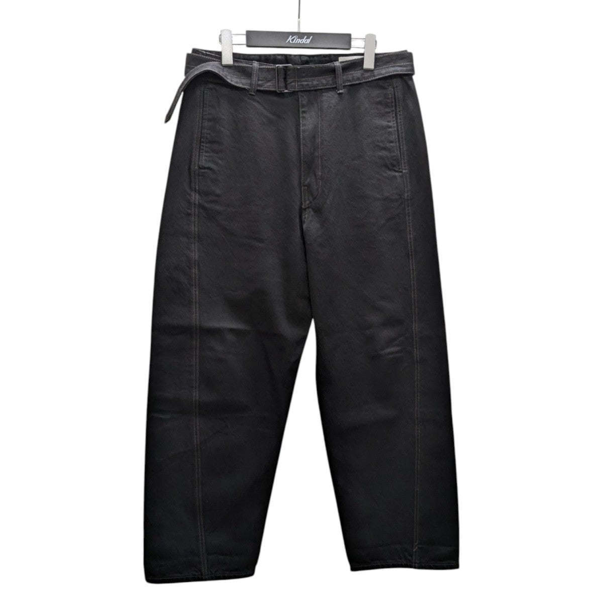 【美品】LEMAIRE ルメール TWISTED PANTS 黒 38 LEMAIRE - 【残り一点】Twisted Belted Pants | ACRMTSM ONLINE