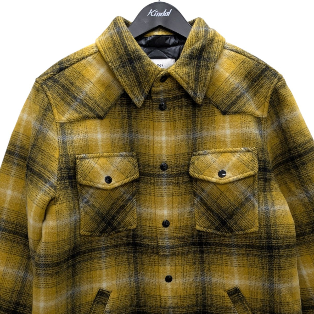チェックジャケット
