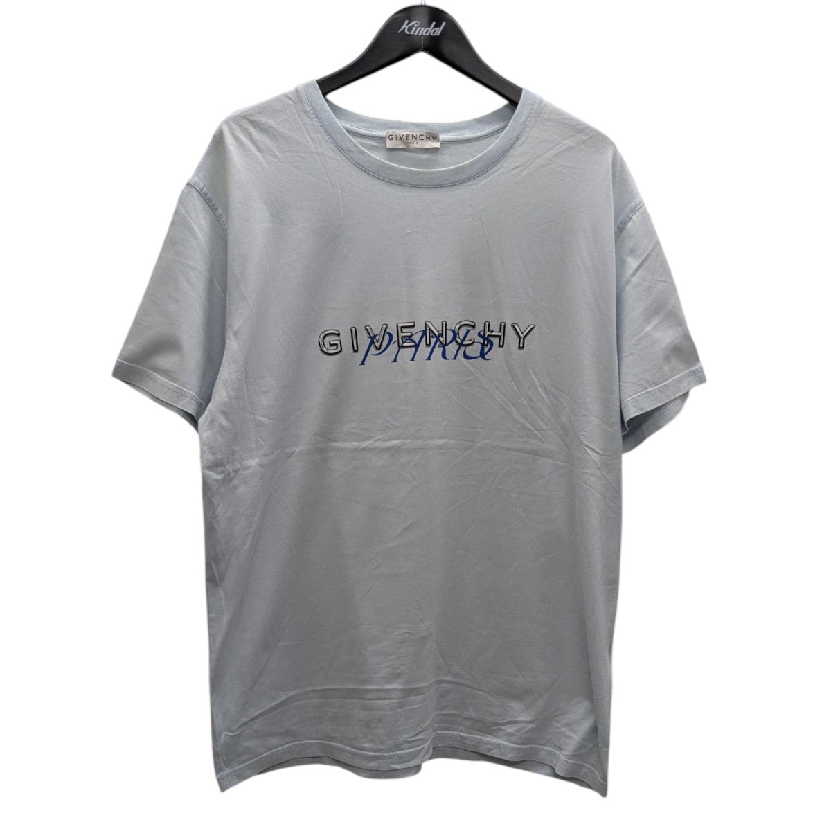 GIVENCHY(ジバンシィ) プリントTシャツ BM70WW3002 スカイブルー 