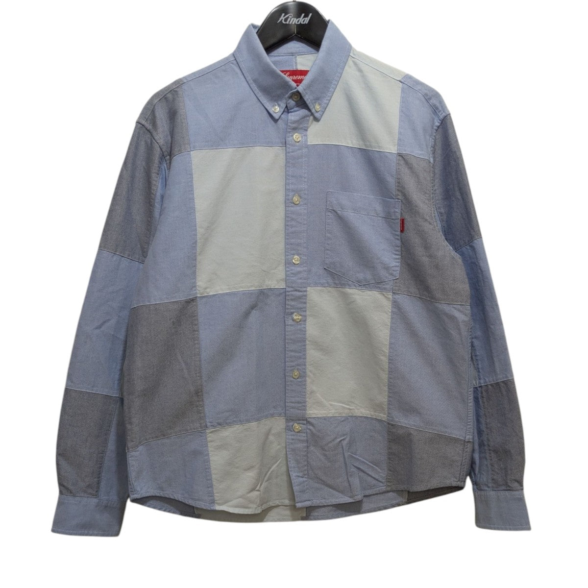 Supreme patch work oxford 長袖シャツ Supreme Patchwork Oxford Shirt (FW20) - $128
