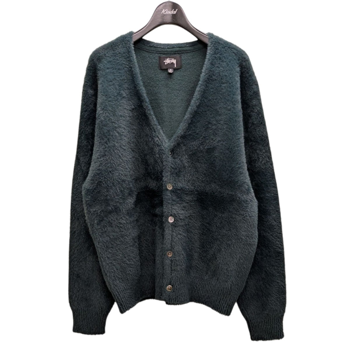 STUSSY モヘアカーディガン STUSSY カーディガン STUSSY/ステューシー HAIRY PLAID CARDIGAN