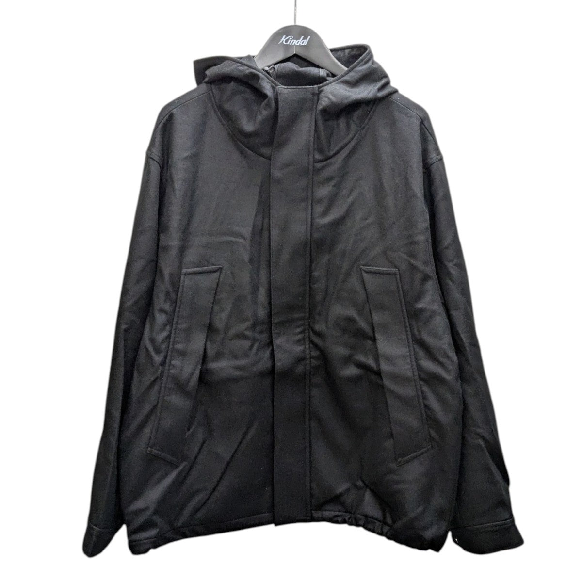 stein 24AW MELTON HOODED BLOUSON フーデッドウールコート 古着・中古-1枚目のアイテム画像
