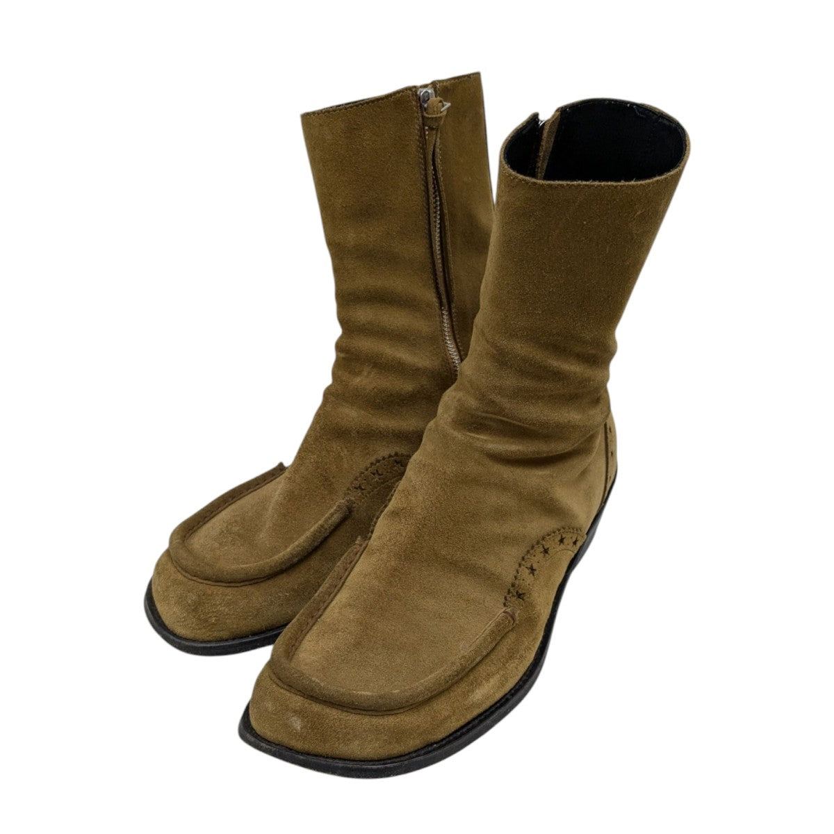 BED J．W． FORD(ベッドフォード) Square toe Bootsスクエアトゥブーツ
